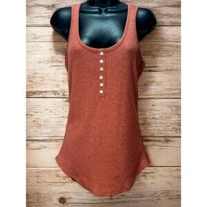 Meccafox Rust Racerback Tank Top Medium NWT